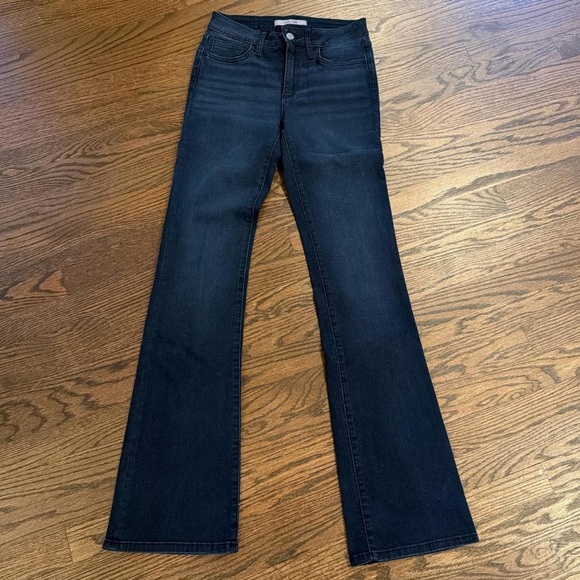 Joe's Jeans Dark Blue Denim ($188 retail) size 26 NWOT slim bootcut - Picture 2 of 6